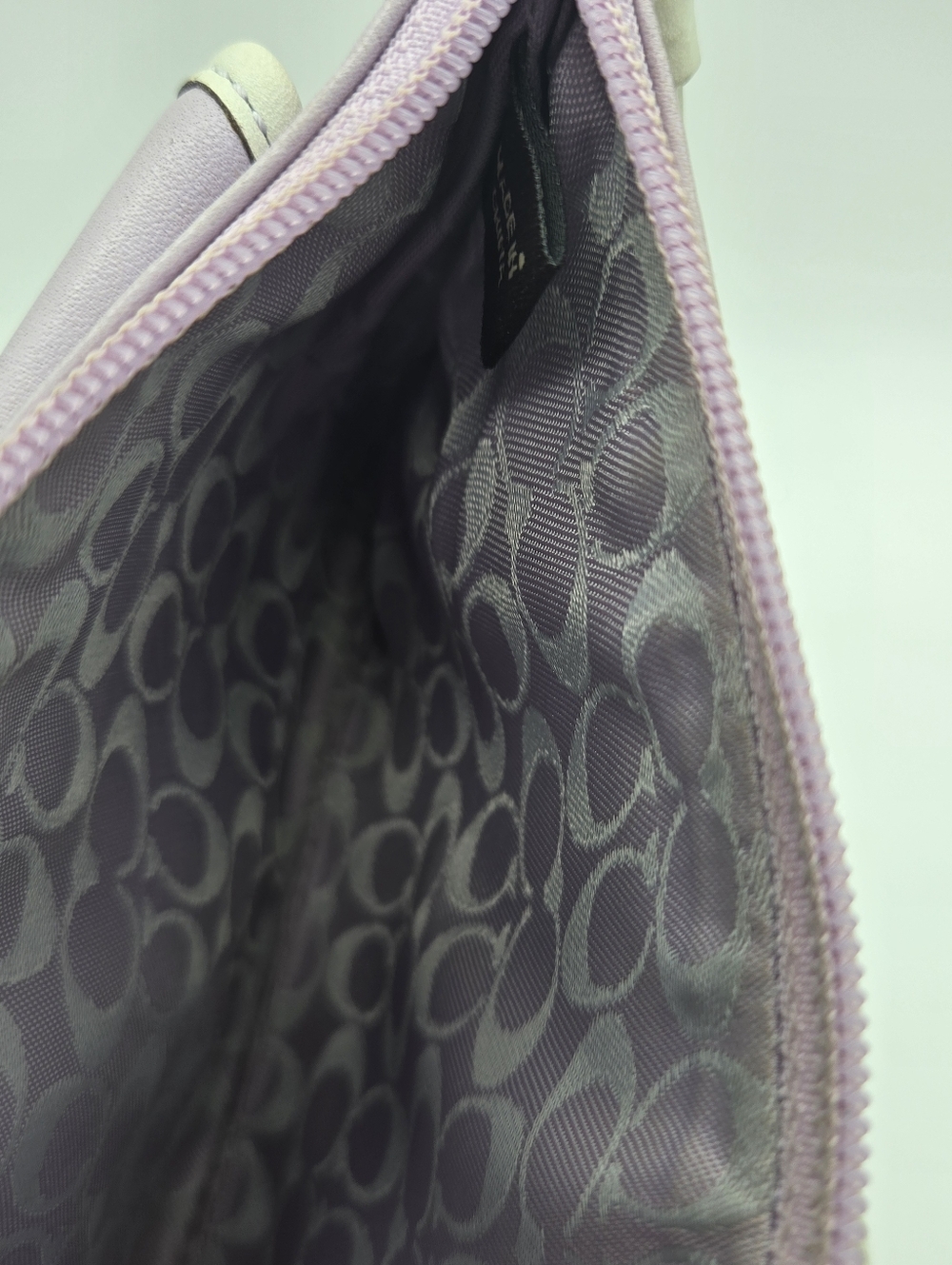 Coach Soho Lilac Wristlet - Picture 10 of 13